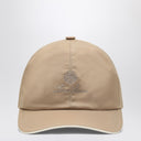Loro Piana Beige Baseball Cap With Logo