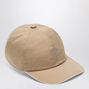 Loro Piana Beige Baseball Cap With Logo