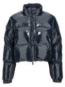 Thom Browne 'Herringbone Harris Tweed' Reversible Down Jacket