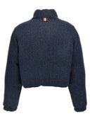 Thom Browne 'Herringbone Harris Tweed' Reversible Down Jacket