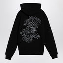 Kenzo Black Hoodie con logo