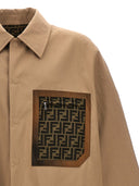 Fendi 'Ff' Reversible Trench Coat