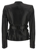 Balmain Lederjacke