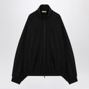 Fear Of God Black Cotton And Wool Sweatshirt