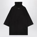Paura di God Black Cotton e Wool Turtleneck Sweater