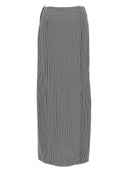Thom Browne Pied De Poule Long Skirt