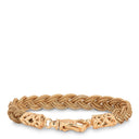 Emanuele Bicocchi gullbelagt flettet armbånd