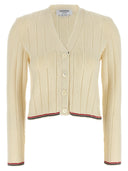 Thom Browne 'Ladder Full Needle Rib Stitch' Cardigan