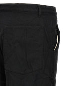 Comme des Garcons -Hemdes zerknitterten Bermuda -Shorts