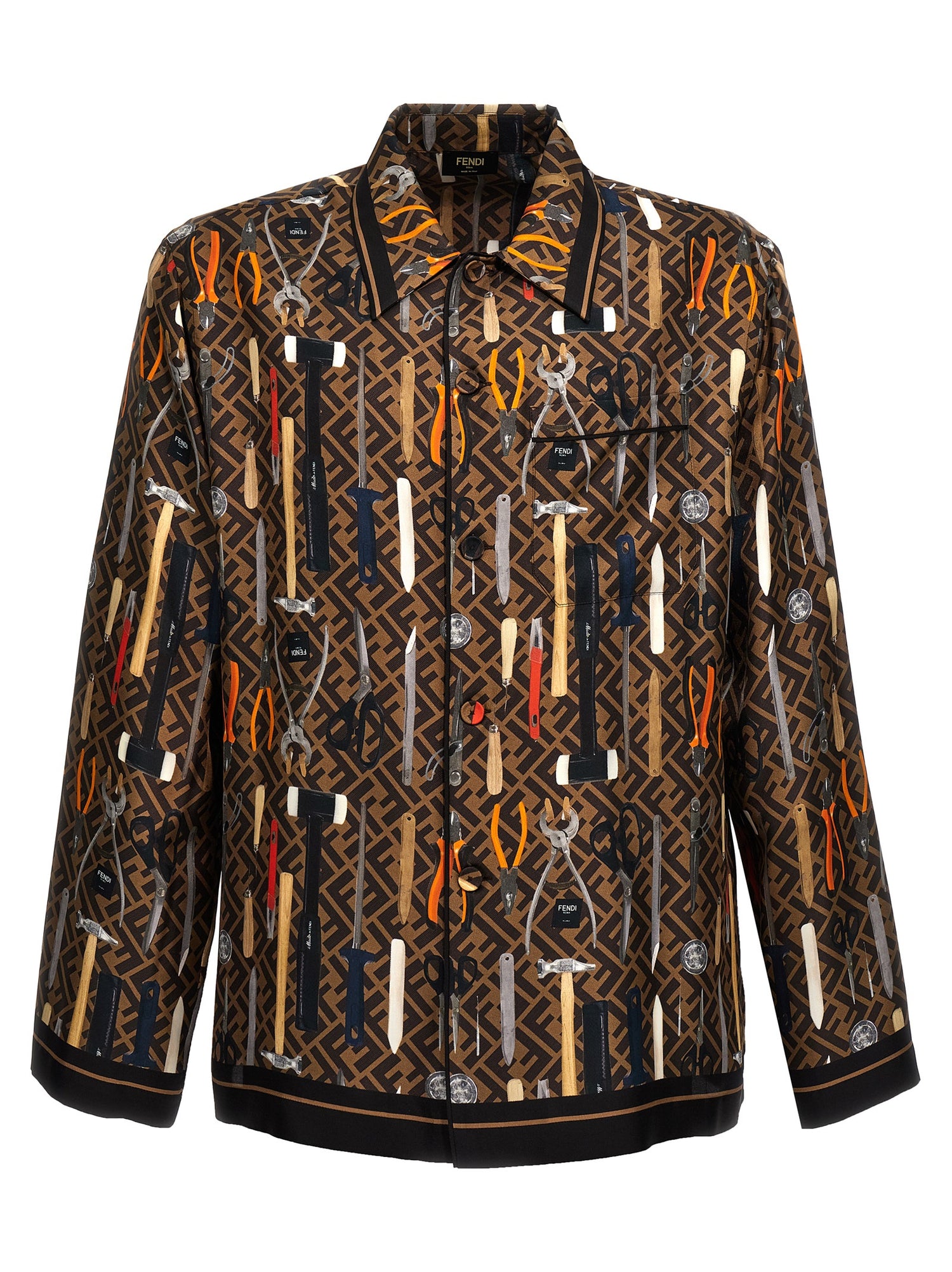 Fendi animal print shirt shops