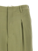 Ami Paris Pin Tuck Bermuda Shorts