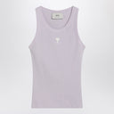 AMI Paris Tank Top Ami de Coeur Lilac