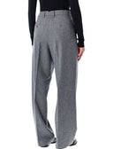 Pantaloni Ami Paris Grigi