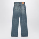 Jeans de mezclilla azul lavado de ami paris