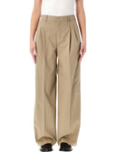 Ami Paris Trousers Beige