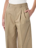 Ami Paris Trousers Beige