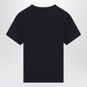 Ami paris medianoche azul ami de coeur camiseta recortada