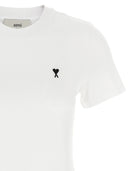 Przycięta koszulka ami Paris „Ami de Coeur”