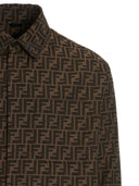 Overshirt de logotipo de Fendi