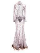 Retrofête 'lenora' langes Kleid