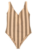 Costume da bagno con un pezzo reversibile di Fendi