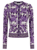 Dolce & Gabbana Majolica Print Cardigan
