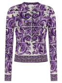 Dolce & Gabbana Majolica Print Cardigan