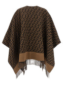 Fendi 'ff' poncho