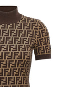 Abito midi "ff" Fendi