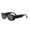 Fendi Signature Black Irregular Sunglasses