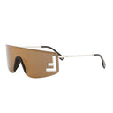 Fendi Sport Gold Mask Sunglasses