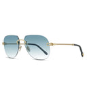 Fred Sunglasses Fg4011 Un 30 Z Manille Cable Gold/Blue Unisex