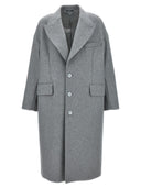 Dolce & Gabbana Single Breasted Wool Coat