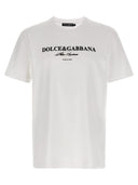 Dolce & Gabbana Flock Print T Shirt