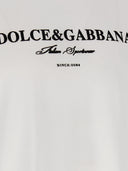 Dolce & Gabbana Flock Print T Shirt