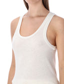 Amerikaans Vintage Topje Wit