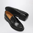 Mocasines de cuero Black Gateshead de la iglesia