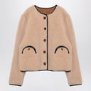 Blazé Milano Reversible Beige Sheepskin Gliss Bolero