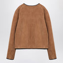 Blazé Milano Reversible Beige Sheepskin Gliss Bolero