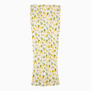 Sportmax Vanilla Long Gonna con stampa di limone di seta