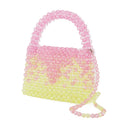 Ss23 Bg01 Hobo Bag Germanier Pink/Green Pearl
