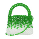 Ss23 Bg01 Hobo Bag Germanier Glass/Clear Pearl