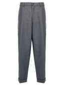 Pantaloni di flanella Giorgio Armani