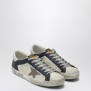 Golden Goose White/Blue Super Star Sneaker