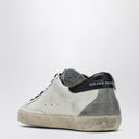 Golden Goose White/Gray/Black Super Star Low Top Sneaker