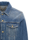 Golden Goose Logo Patch Denim Jacket