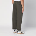 Golden Goose Military Green Cotton Blend Spoders