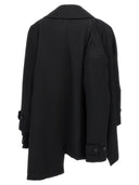 Comme Des Garçons Double Breasted Coat 4 Sleeves