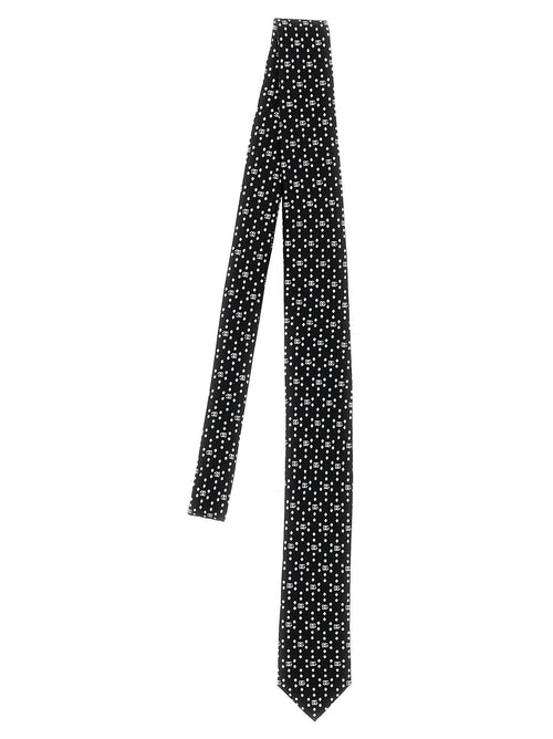 Dolce & Gabbana Logo Print Tie