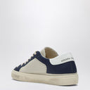 Golden Goose White/Blue Low Top Sneaker